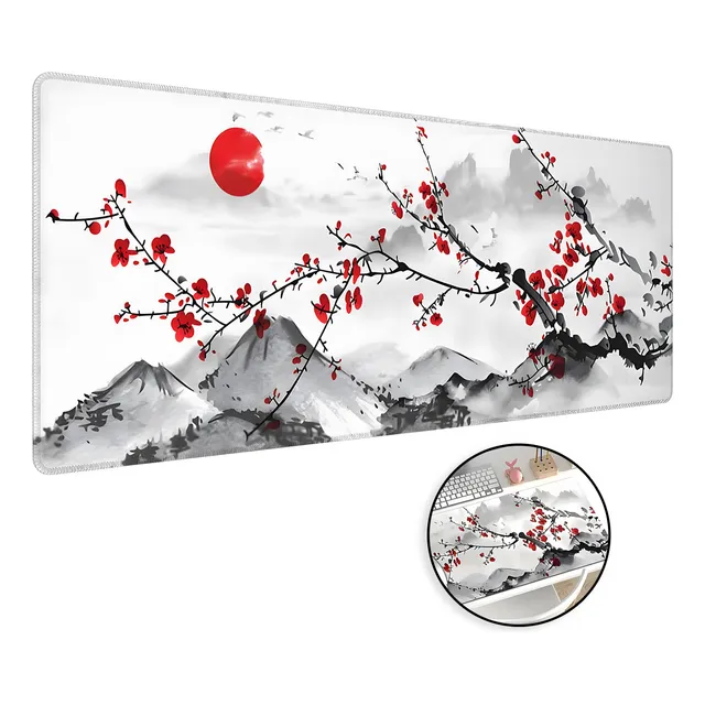 Mousepad Gaming Oficina 80x30cm Xl Diseños Japoneses