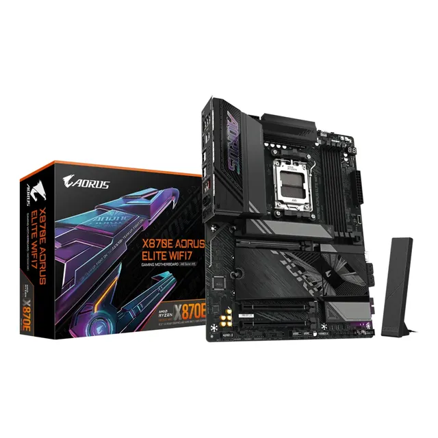 Tarjeta Madre Gigabyte X870e Aorus Elite Wifi7 Am5 Ddr5 Pci Express 5.0