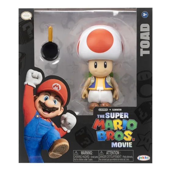 Figura De Acción Toad The Super Mario Bros Movie