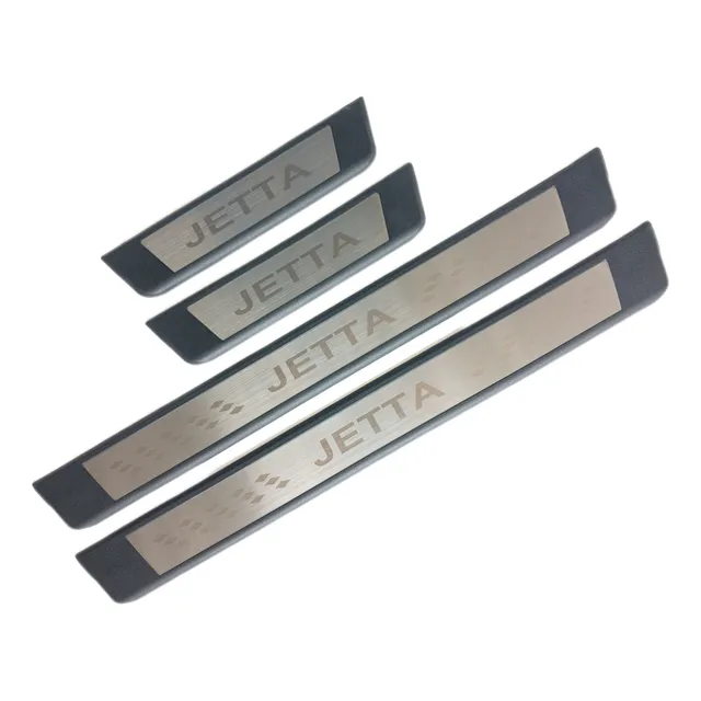 Pisapuertas Posapies Vw Jetta Protector Acero Y Plastico