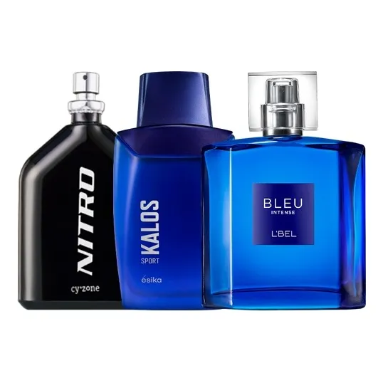 Nitro, Bleu Intense Y Kalos Sport Esika, Lbel Y Cyzone Volumen De La Unidad 100 Ml