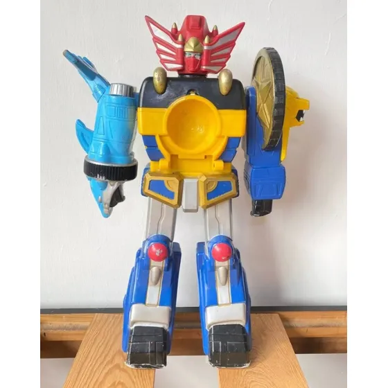Power Rangers Ninja Storm Megazord Jumbo 60cm Bandai Vintage