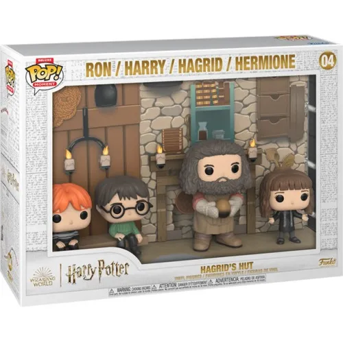 Funko Harry Potter - Ron, Harry, Hagrid e Hermione - 4