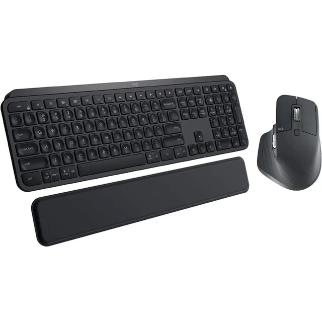 Logitech Combo Avanzado Teclado Mx Keys + Mouse Mx Master 3s Color del mouse Negro Color del teclado Negro