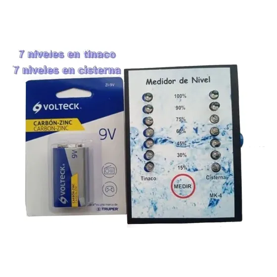 Nivel  Agua 70 Mts (7*7) Alarma Llenado, Eliminador, Ext.