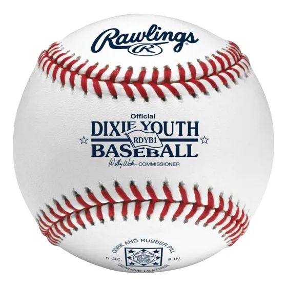 Rawlings | Pelotas De Béisbol De La Liga Juvenil Dixie | De