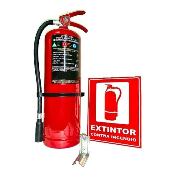 Extintor De Polvo Químico Seco A B C 20 Lbs Nuevo En Su Caja
