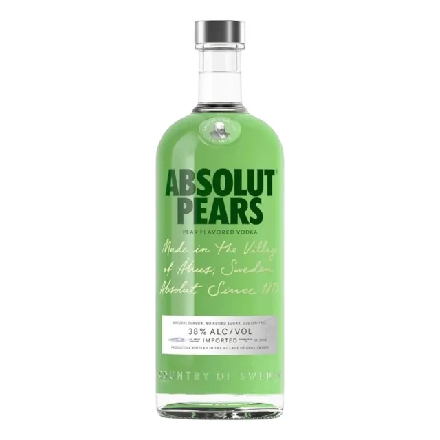 Absolut Pears Vodka Suecia Botella De 700 Ml Pera