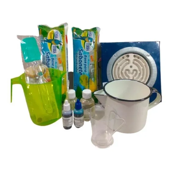  Kit Iniciante Sabonetes Artesanais Com Lauril De 500 Ml