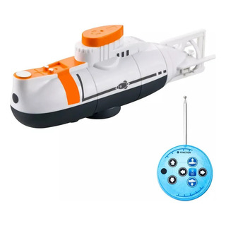 Barco Con Mando A Distancia Mini Rc Submarine Rc, Blanco Barco Con Mando A Distancia Mini Rc Submarine Rc, Blanco