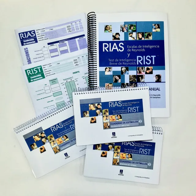 Test Rias Y Rist De Inteligencia (hojas Gruesas, Leer)