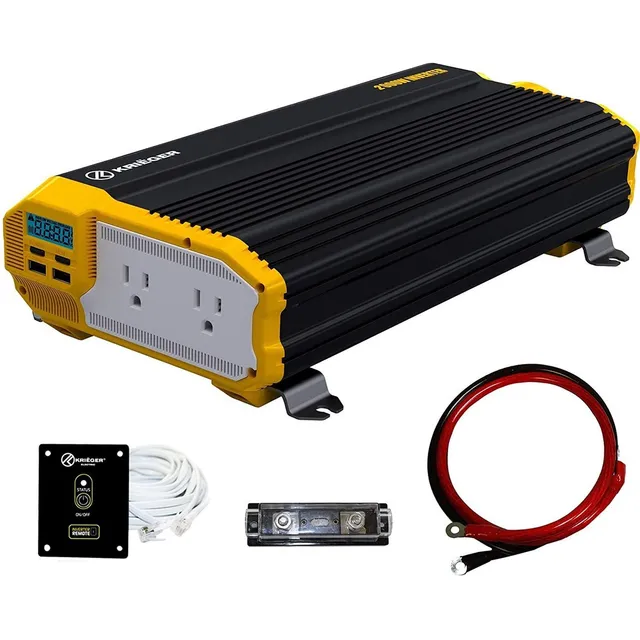 Inversor De Corriente Voltaje Kr2000 2000w K Kriëger
