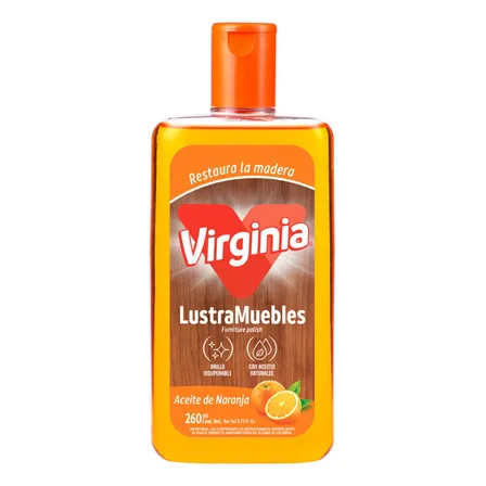 Lustramuebles Aceite De Naranja Virginia 260ml