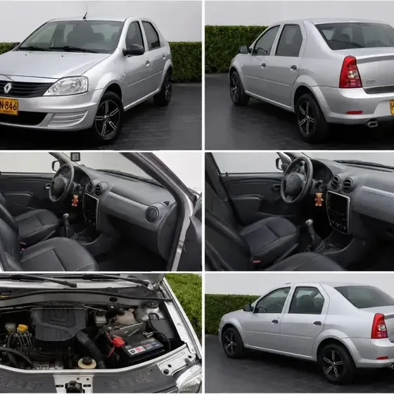 Renault Logan 2015 1.4 Entry Familier