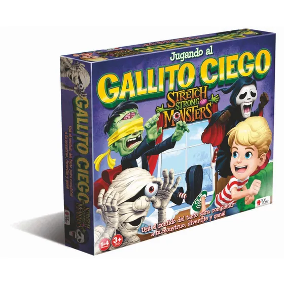 Juego De Mesa - Gallito Ciego Stretch Strong Monsters