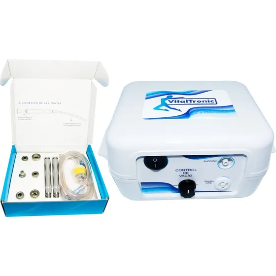 Equipo Vitaltronic 6 Puntas De Diamante Micro Dermoabrasion