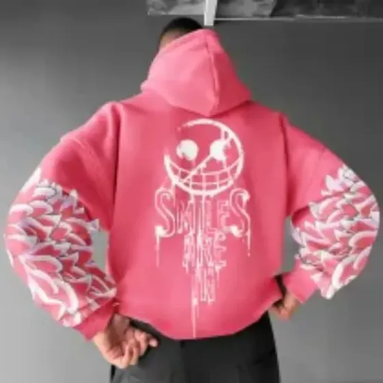 Moletom Grande Com Capuz Donquixote Doflamingo De Manga Comp