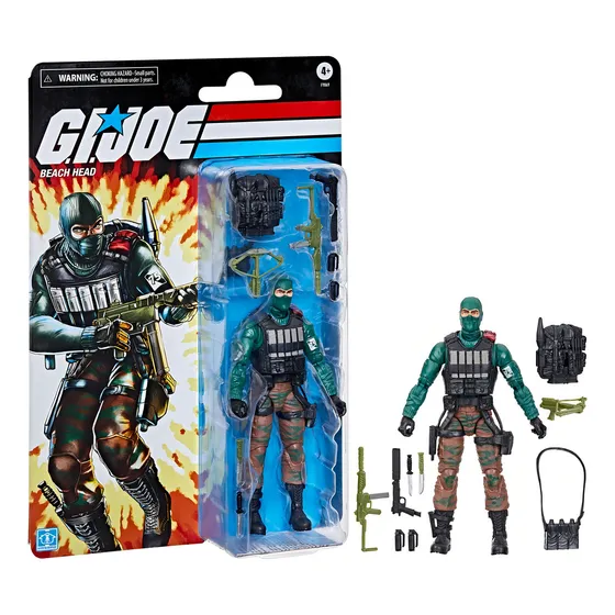 Beach Head G.i. Joe Classified Series Retro Cardback
