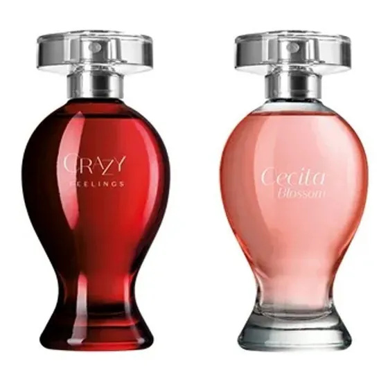 Perfume Cecita Blosson + Crazy Feelings Boticário