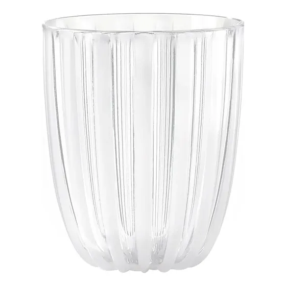 Vaso Plastico Dolcevita Guzzini Diseño Italiano 350 Cc Color Blanco
