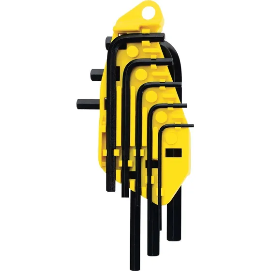  Juego De Llaves Allen Hexagonales Stanley Pulgadas 8 Piezas