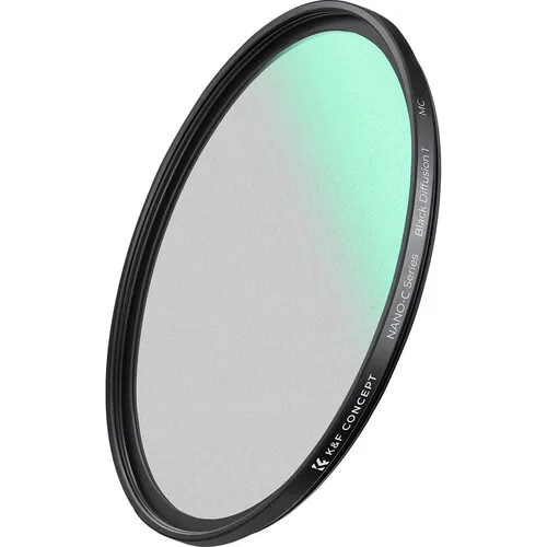 Filtro K&f Concept Black Diffusion 67mm 1/4 Color Negro