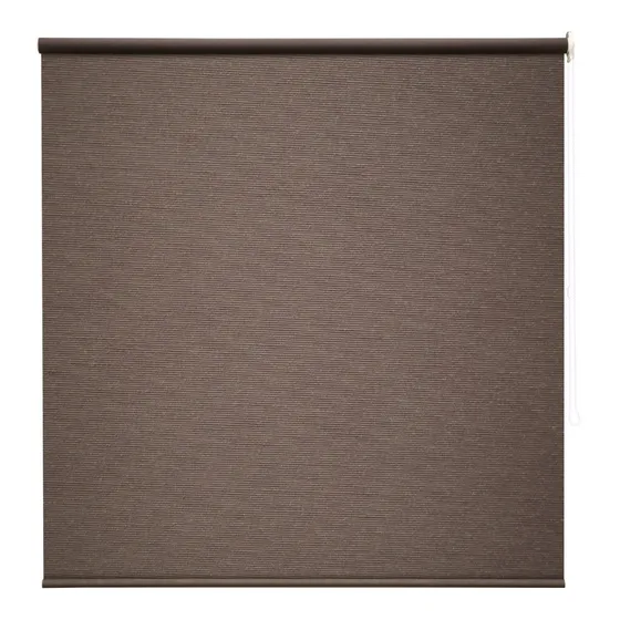 Cortina Enrollable Contempo Blackout 1x1m Liso Chocolate