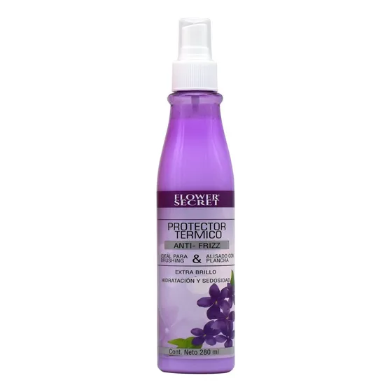 Protector Térmico Anti Frizz 280 Ml Cabello Flower Secret