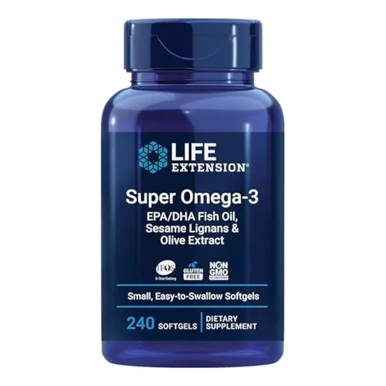 Aceite De Pescado Super Omega-3 Epa/dha De Life Extension