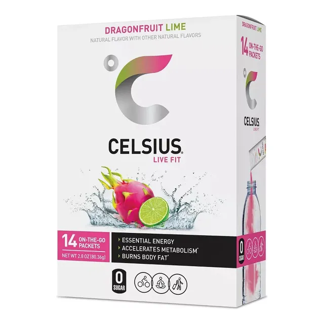 Celsius On The Go Energizante Sin Azúcar En Polvo - 14und