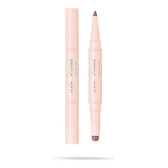 Labial Pupa Vamp! Creamy Duo Color 014 Unconventional Pink