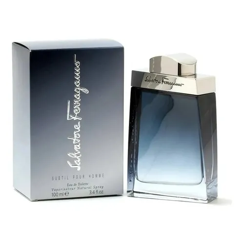 Perfume Salvatore Ferragamo Subtil Para Hombre, 100 Ml, Edt