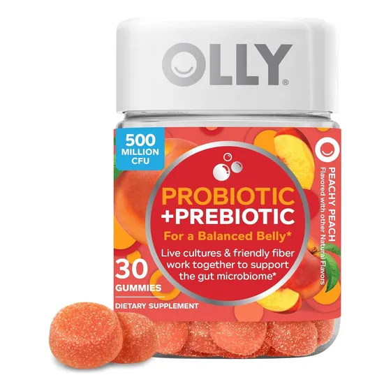 Suplemento Gomitas De Probióticos + Prebióticos Olly 30 Uni