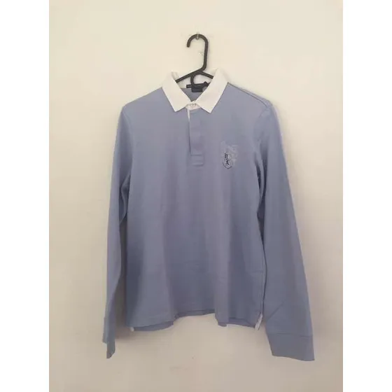 Chemise Manga Larga Polo