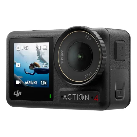 Cámara Deportiva DJI Osmo Action 4 Adventure Combo 4K AC001 con Accesorios Negro