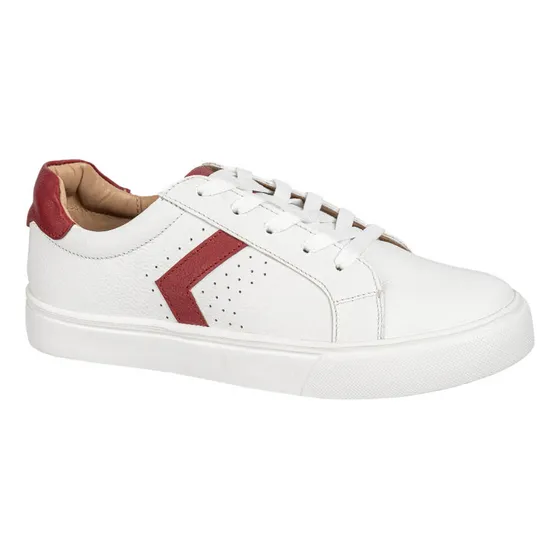 Zapatillas Urbanas Mujer Jaguar Ur-317 Ur-317 Cuero/blanco -