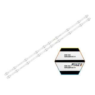 Kit 2 Tiras Led Tcl 40hr330m10a0 V4 | 40a323 / 40a325 Kit 2 Tiras Led Tcl 40hr330m10a0 V4 | 40a323 / 40a325