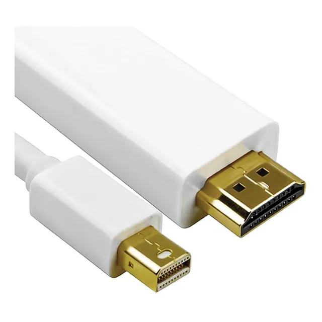 Mini Displayport Cable Adaptador 3m Mac Hdmi - Otec Color Blanco