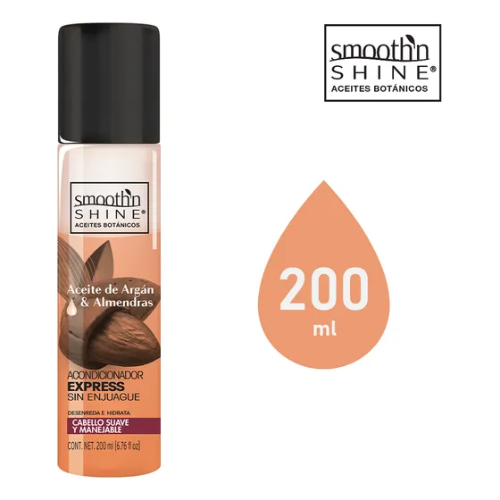 Acondicionador Express Desenredante 200 Ml Smooth N Shine