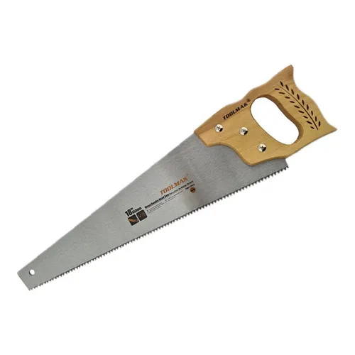 Serrucho Carpintero Con Mango De Madera 18 Pulgadas Toolmak