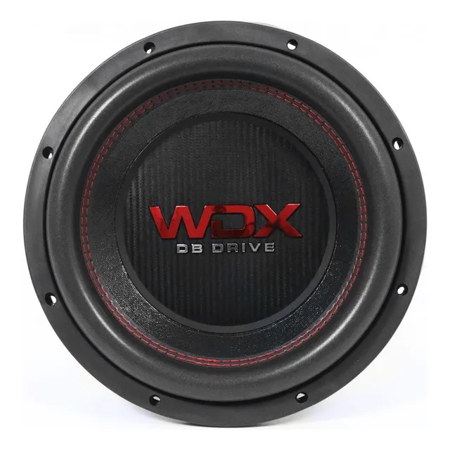 Subwoofer Profesional 10 Pulgadas 2000w Wdx10g1.4 Color Negro