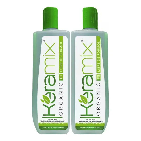 Cirugía Capilar Keramix Orgánica Libre De Formol 550ml