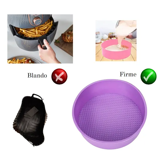 Moldes Silicona Torta Horno, Olla Freidora Air Fryer