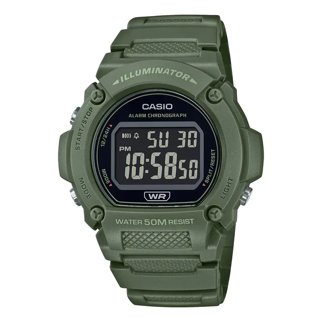 Reloj Hombre Casio W-219hc - Ø47,1mm - Impacto