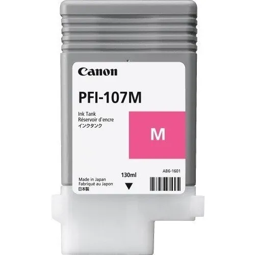 Cartucho De Tinta Canon Pfi-107m Magenta