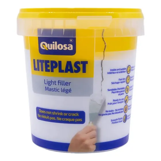 Quilosa Liteplast Tapagrietas Ligero Pintable 750 Ml Mf Shop