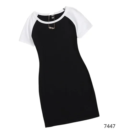  Vestidos Para Damas Blanco Y Negro 7447