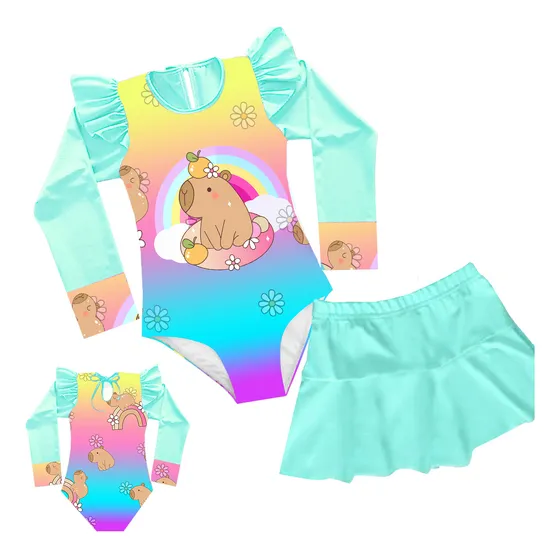 Traje De Baño Capibara Capybara Protección Uv