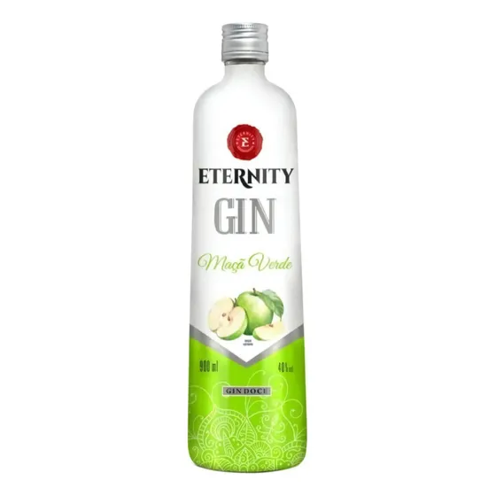 Gin Eternity Doce 900 mL maçã verde