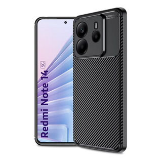 Capa Capinha Fibra Para Redmi Note 14 5g Case Anti Impacto Capa Capinha Fibra Para Redmi Note 14 5g Case Anti Impacto